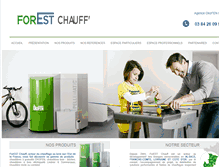 Tablet Screenshot of forest-chauff.com